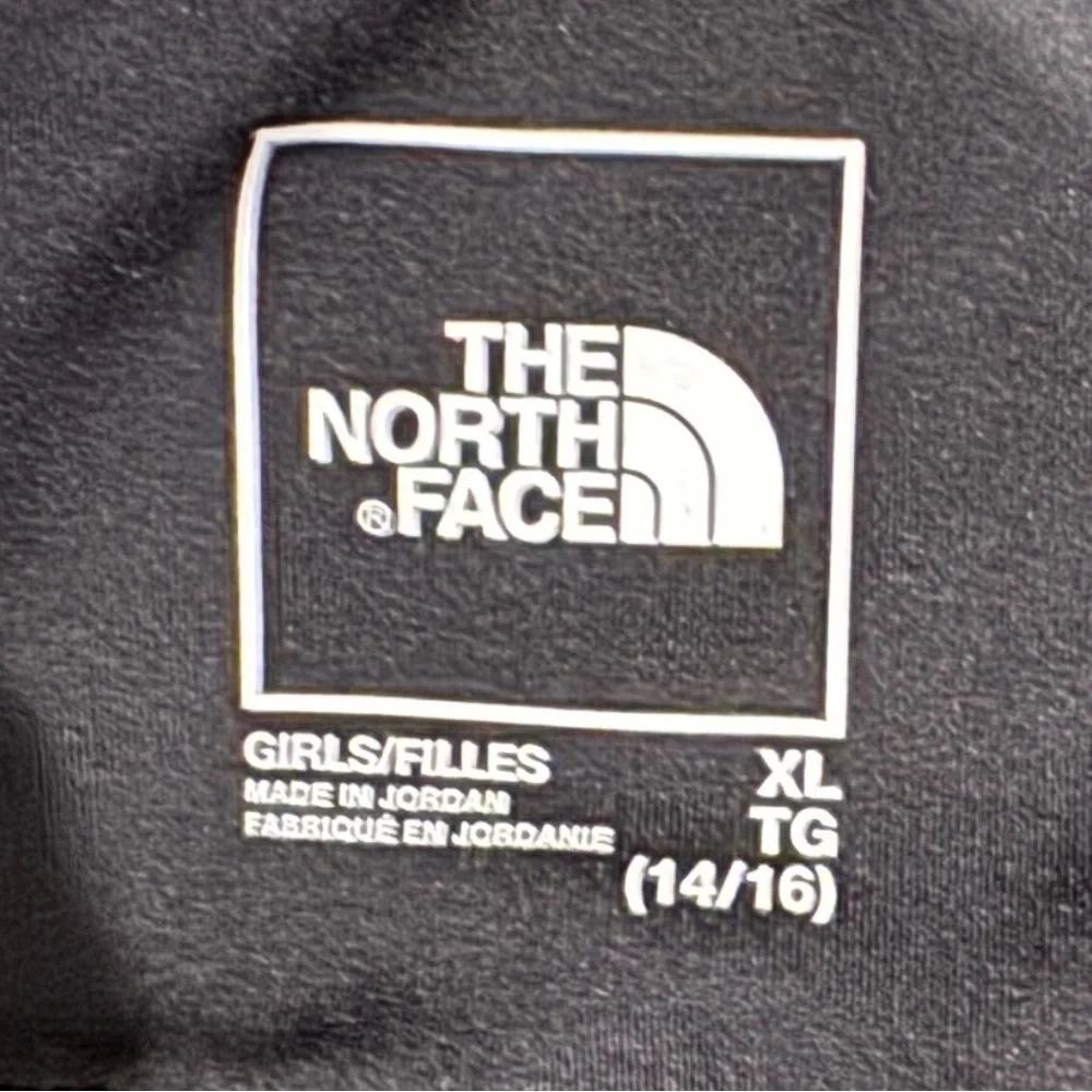 The North Face Girls Black Bike Shorts XL - Picture 2 of 7